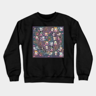 Kitty pride - Lesbian Crewneck Sweatshirt